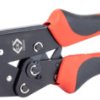 Ratchet crimping pliers for wire end ferrules, 10-25 mm², AWG 8-3, C.K Tools T3683A