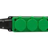 Listwa Gumowa 3X230v 16A Ip54 Zielona