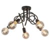 Lampa Sufitowa Nowoczesna 5Xe27 Rumba Black