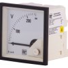 Woltomierz analogowy AC wycięcie: 68 x 68 mm Sifam Tinsley 0 → 250V ac