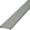 Cover profile, (L x W x H) 2000 x 25 x 14.4 mm, PVC, gray, 3240285