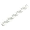 Listwa kołkowa goldpin 1x40 pin, raster 2,54 mm, prosta, biała