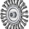 PFERD TOOLS COMBITWIST szczotka okrągła pleciona RBG Ø 125 x 12 mm Drut stalowy M14 Ø 0,50 do szlifierki kątowej POS RBG