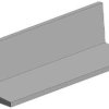 Profil L evergreen 292, polistyren, (D x S x W) 350 x 2 x 2 mm