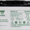 Akumulator ołowiowy Yuasa NPL38-12 YUANPL38/12, AGM, 12 V, 38 Ah