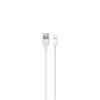 Kabel USB/USB-C 2m 2,1A biały silikon XO-NB103