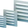 Metal output grille, (W x H) 120 x 120 mm, NSYCAG104X95LM
