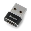 Adapter USB-C do USB-A - czarny - Baseus CAAOTG-01
