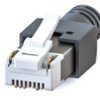 Złącze RJ45, Y-Con Złącze RJ45 Męski Yamaichi Mosiądz niklowany, proste 1-żyłowe 8