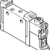 Zawór elektromagnetyczny Festo 5/2 Monostabilne Jednostki metryczne Elektryczny 8 bar 5 portowy VUVG-L10A-M52-RT-M3-1P3