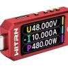 C5 RED miernik napięcia prądu USB-C 48V 6A WITRN INA228