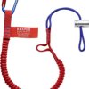 KNIPEX 00 50 12 T BK Linka bezpieczeństwa z karabińczykiem stałym do zabezpieczania narzędzi przed upadkiem 900 mm