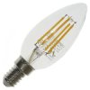 Żarówka E14 LED 4W Edison świeczka LIGHTECH biały ciepły, filament