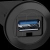 XB5PUSB3 USB 3.0 built-in socket, Ø 22 mm, black