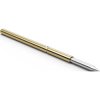 Standard test pin with probe, cone, Ø 0.53 mm, travel  2.54 mm, pitch 1.27 mm, L 16.5 mm, F11118S053N085
