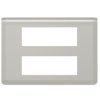 MOSAIC Ramka 2 x 6 modułowa pozioma aluminium 079336L LEGRAND
