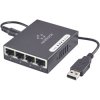 Renkforce RF-4270245 Network switch 4 ports 1000 MBit/s USB power supply