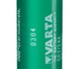Lithium-battery, 3 V, 2/3R23, 2/3 AA, round cell, solder pin, 86237 201 501