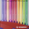 STABILO Flamaster Pen 68 ColorParade 6820-04 różnokolorowe, posortowane 1 mm 20 szt.