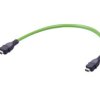 Kabel Ethernet Cat5 długość 3m Z zakończeniem HARTING PVC