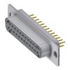 Deltron Connectors Złącze D-sub DT 25-pinowe Prosty 2.84 mm Pitch Otwór przelotowy Złoto na niklu Żeńskie