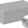 PC enclosure, (L x W x H) 200 x 120 x 75 mm, light gray (RAL 7035), IP66, 5U220100