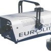 Maszyna do produkcji śniegu, Eurolite Snow 3001, zbiornik 1 l, srebrna
