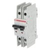 Wyłącznik miniaturowy, Typ C, 2-biegunowy, 25 A, 440 V ac, 96 V dc, ABB, SU200 M 15 kA