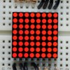 Miniature 8x8 Red LED Matrix