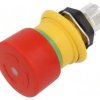 Przełącznik bezpieczeństwa 16mm NC + NO czerwony LED 61 61-6451.4277