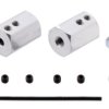 Pololu 12mm Hex Wheel Adapter for 3mm Shaft (2-Pack)