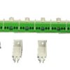 Zacisk bezśrubowy PE Fixconnect 6x25mm2+24x4mm2 do obudów Enystar 2x12 3x12 2x27 modułów FP FC 054 68000102
