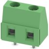 PCB terminal, 2 pole, pitch 7.5 mm, AWG 26-16, 17.5 A, screw connection, green, 1717020