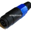 Wtyk speakon spikon STC żeński na kabel