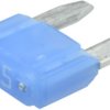 Automotive flat fuse, 15 A, 32 V, blue, (L x W x H) 10.9 x 3.8 x 8.8 mm, 0297015.WXNV