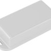 PC miniature enclosure, (L x W x H) 40 x 80 x 22 mm, light gray (RAL 7035), IP68, 1551WKFLGY