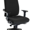 Krzesło biurowe Krzesło operatora Czarny regulowany Tak kołowy Tak wysokość siedzenia 520 → 620mm RS PRO