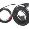 KABEL SCART-SCART 21P 3.0m+2 RCA
