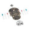 Sparkfun Day of the Geek - Soldering Badge Kit (Black with Copper Trace)