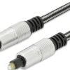 kabel Audio Toslink/optyczne ednet 84457 84457, [1x złącze męskie optyczne/TOSLINK (ODT) - 1x złącze męskie optyczne/TOS