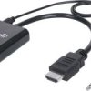 adapter HDMI, Jack, VGA Manhattan 151559 151559, 0.26 m