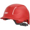 ABUS 38484 SCATOR-E Non-vented Safety Helmet Red