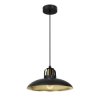 Lampa wisząca FELIX BLACK/GOLD 1xE27 MLP8906 Milagro