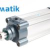 Siłownik pneumatyczny ISO15552/6431 D80x80 z amortyzacją pneumatyczną