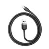 Baseus Kabel Usb 2.0 A / Lightning 8-Pin (Wtyk / Wtyk) Czarny 0,5M