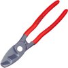 Knipex 95 11 200 Cable Shear With Twin Cutting Edge Plastic Coated Handles 200mm
