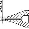 Solder nozzle, round shape, Ø 0.6 mm, N61-01