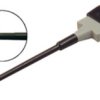 Clamp test probe, black, max. 4 mm, L 148 mm, CAT O, socket 4 mm, 973053100