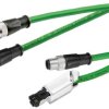 Kabel Ethernet Cat5e długość 5m Z zakończeniem Siemens