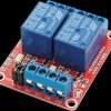 Developer boards - Relay module, 2 channel, 5 V, high/low